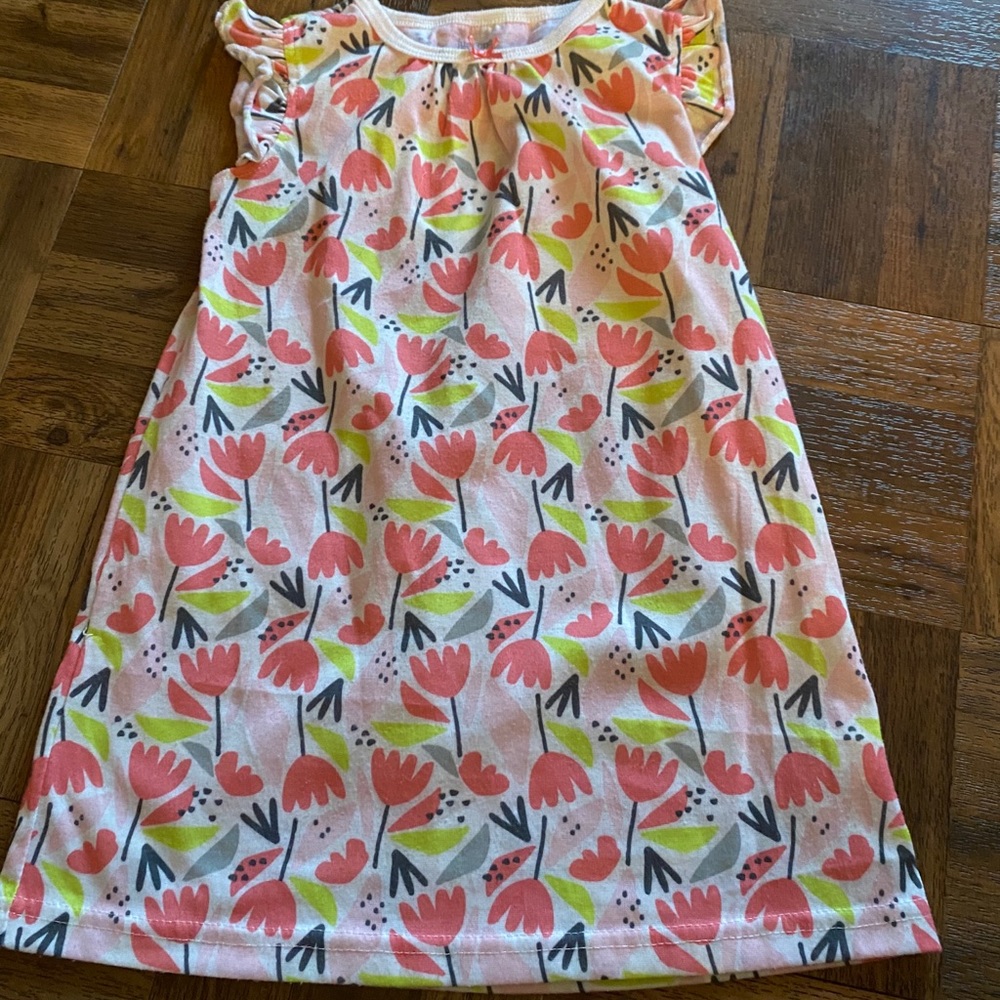 Floral dress pj 2T